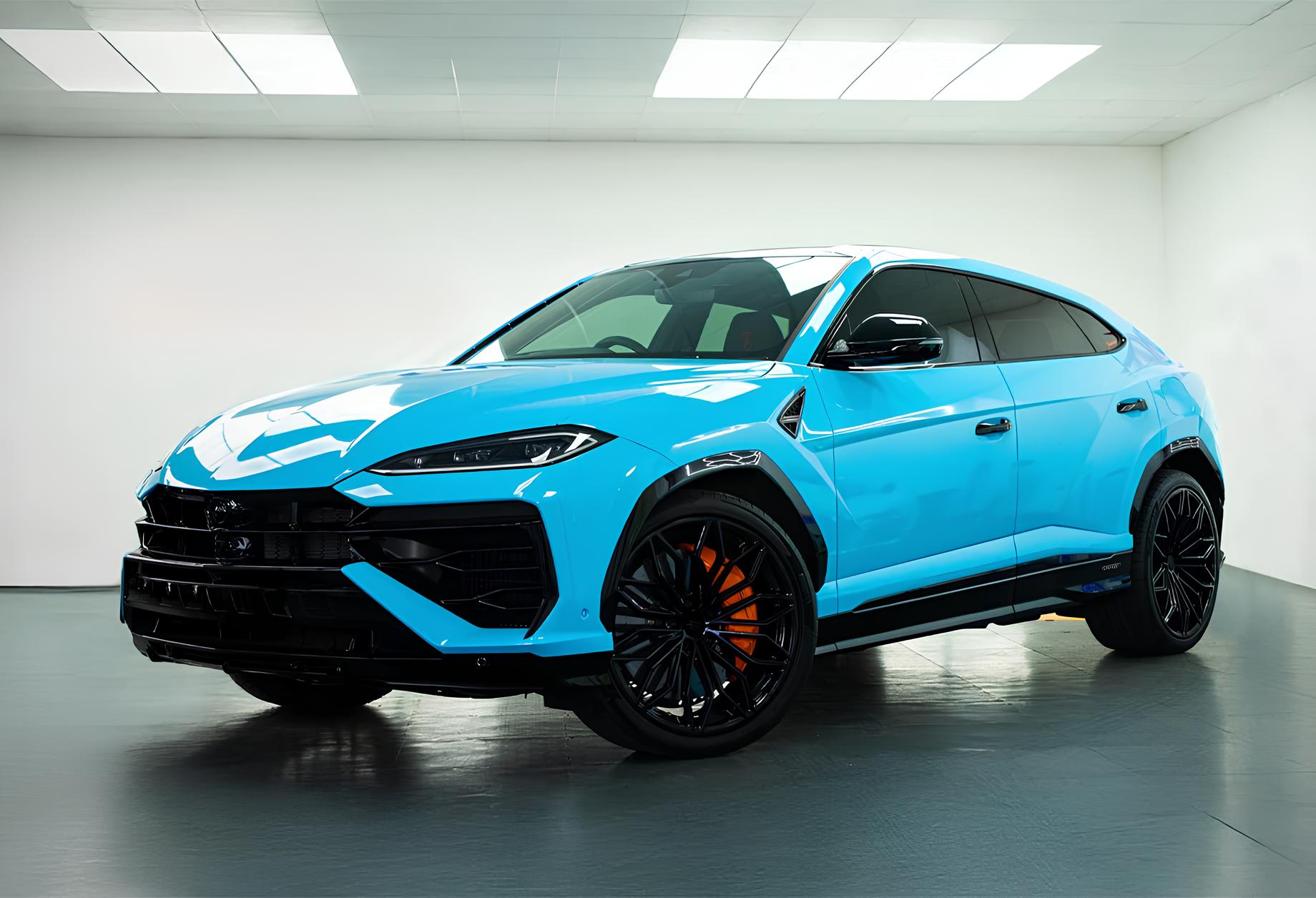 Avery SWF – Turquoise Océan Brillant — Vinyles Covering Brillants Avery Dennison® SWF pour covering voiture