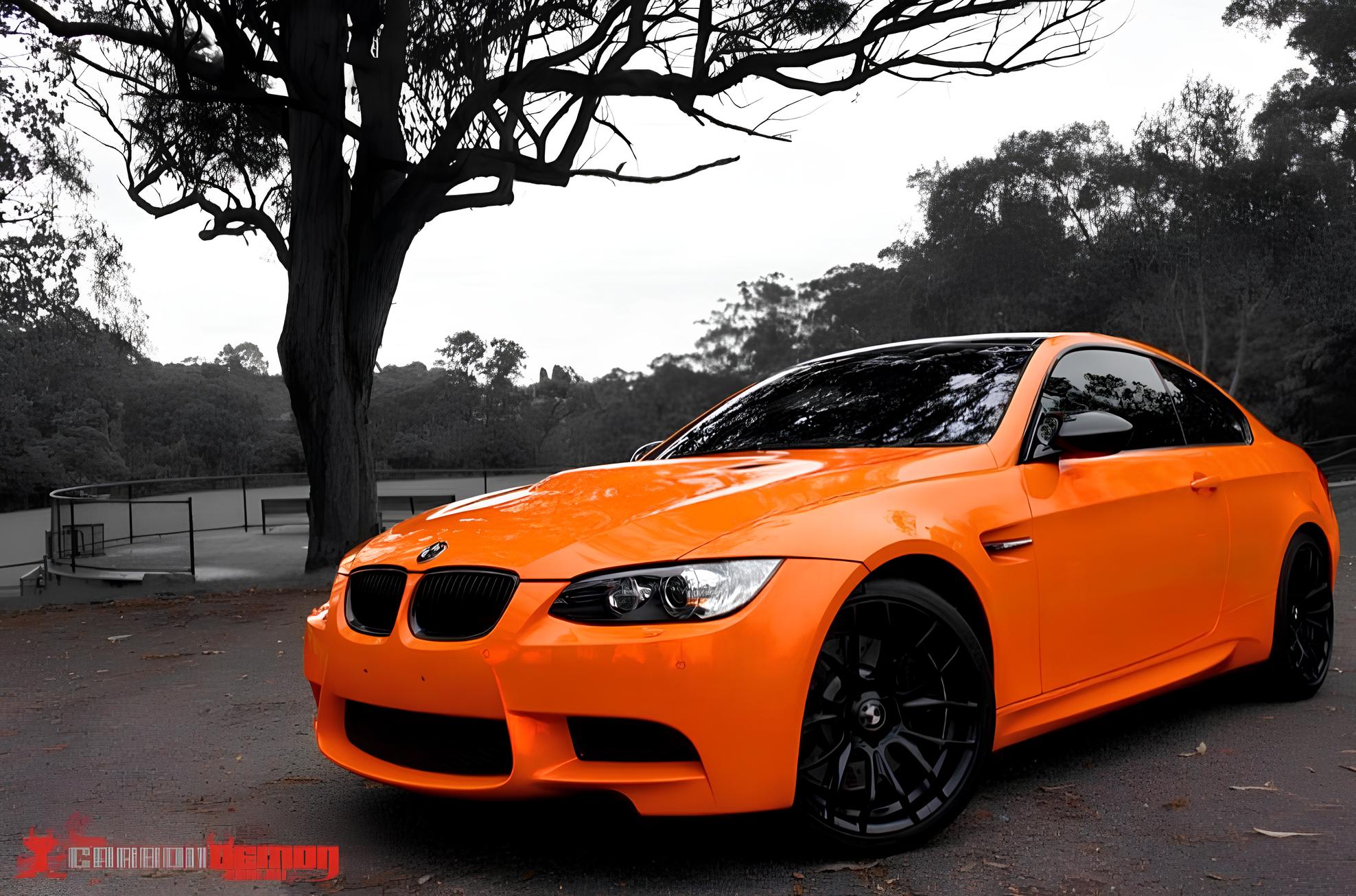 Avery SWF – Orange Brillant — film covering Avery Dennison® SWF