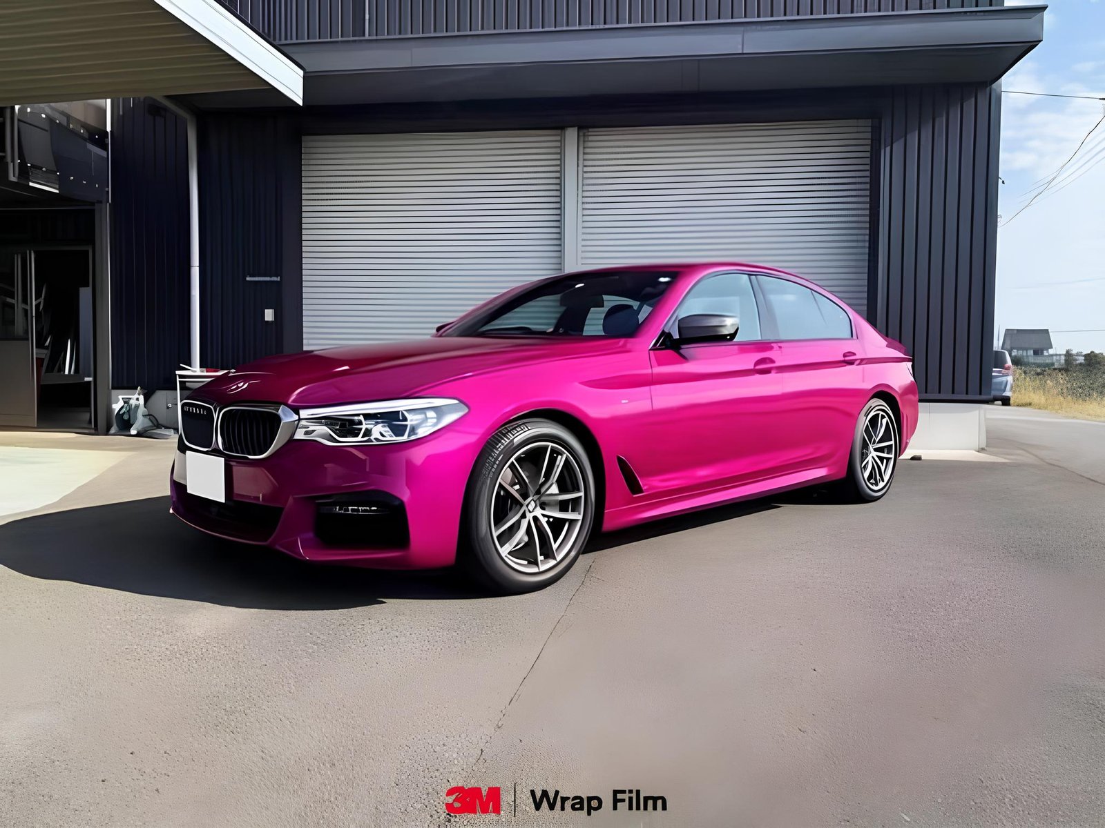 3M™ 2080 G348 – Fuchsia Intense Brillant — film covering 3M™ 2080