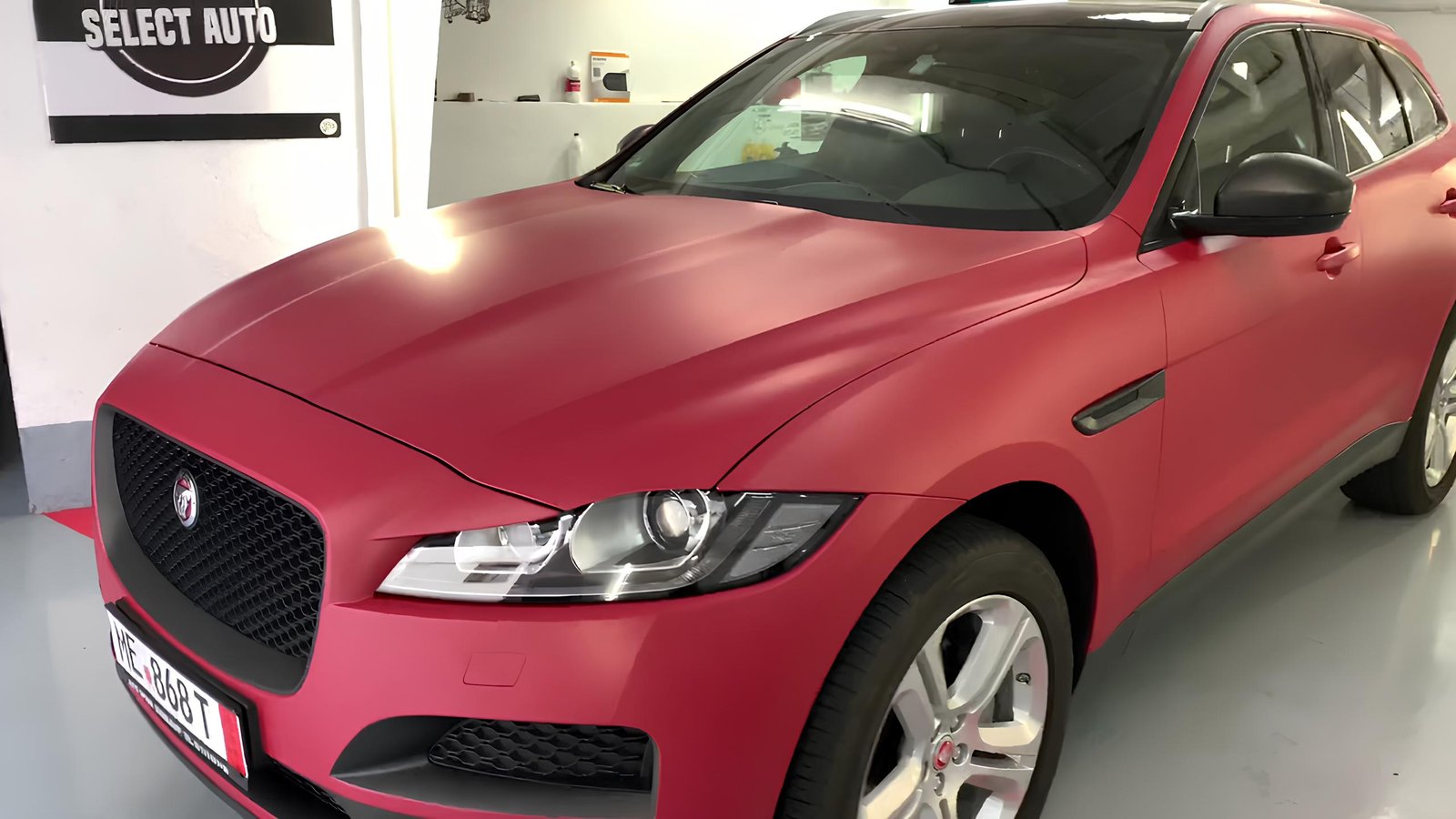 3M™ 2080 M203 – Rouge Métallisé Mat — film covering 3M™ 2080