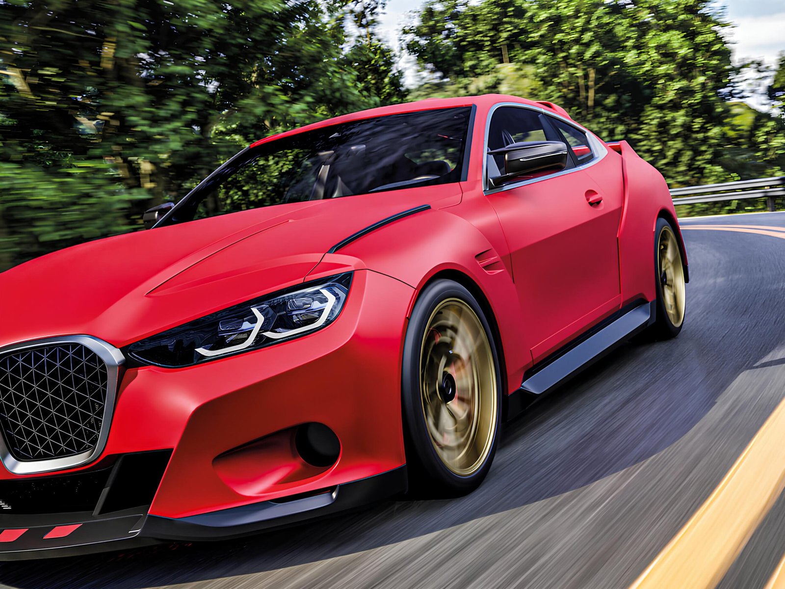 3M™ 2080 M33 – Rouge Fraise Mat — film covering 3M™ 2080