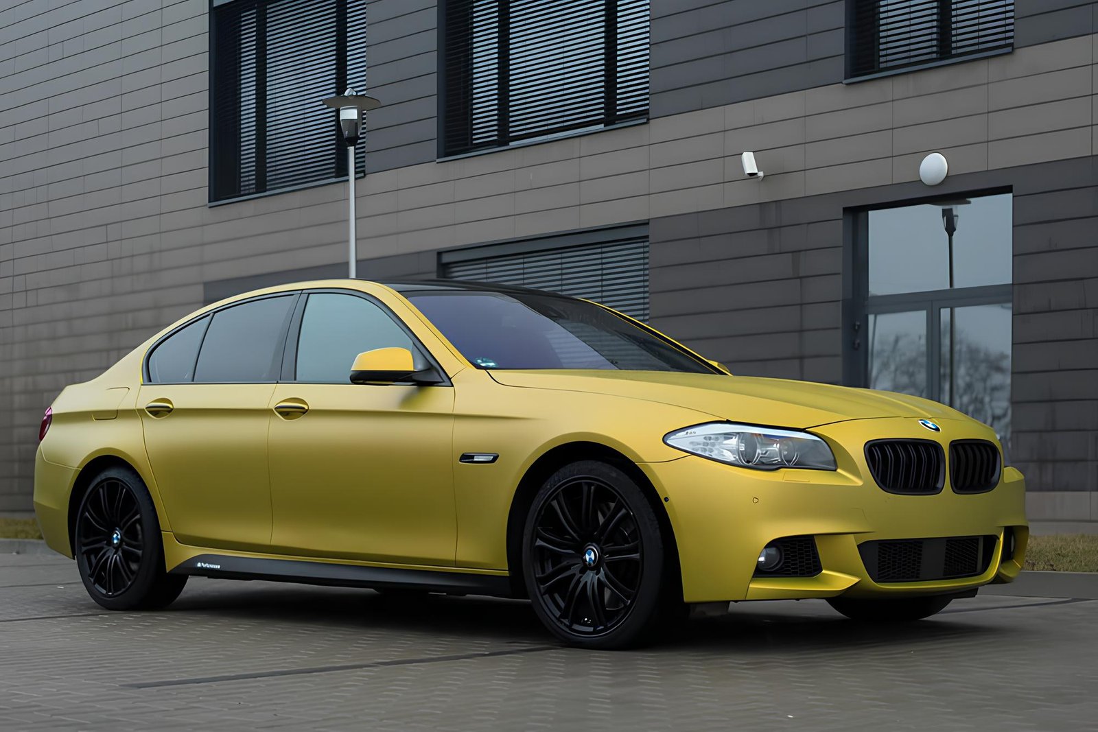 3M™ 2080 S335 – Jaune Amer Satiné — film covering 3M™ 2080